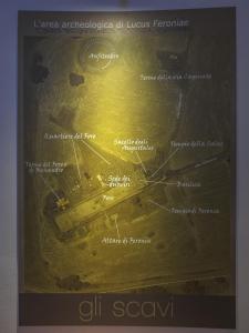 Tappa 7. La cartina dell'area archeologica.