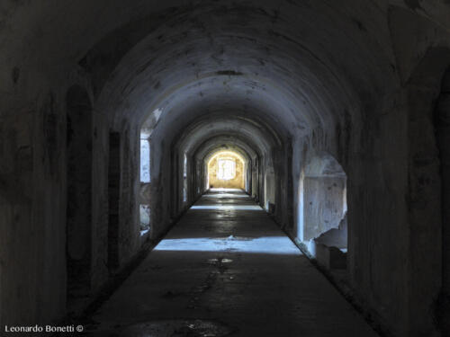 Bunker militare nella fortezza di Osoppo