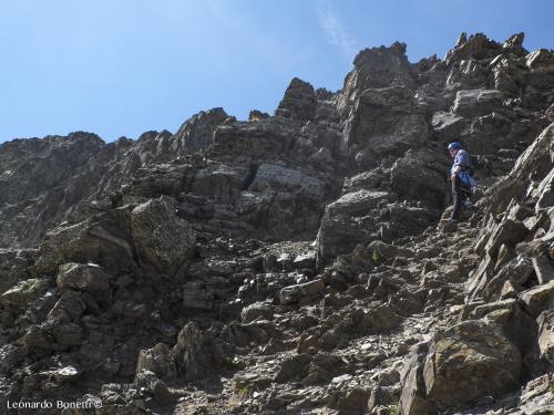 Climbing Grande Fachè Pirenei