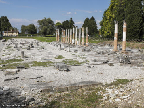 Il foro - Sito archeologico Aquielia